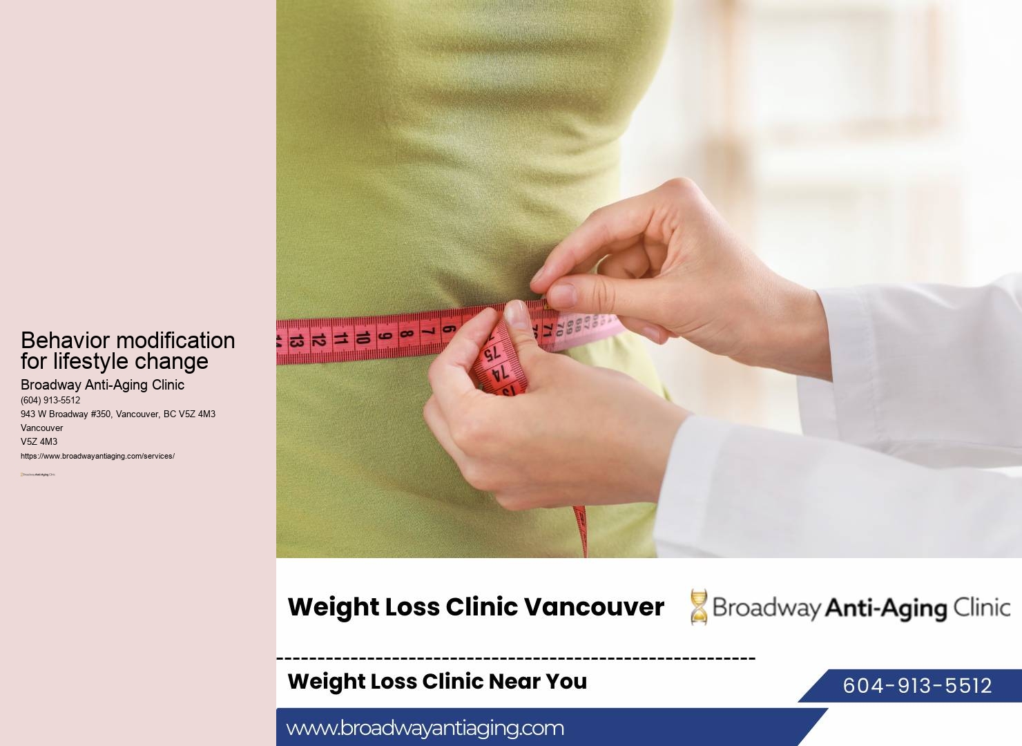 Expert Weight Loss Advice Vancouver BC