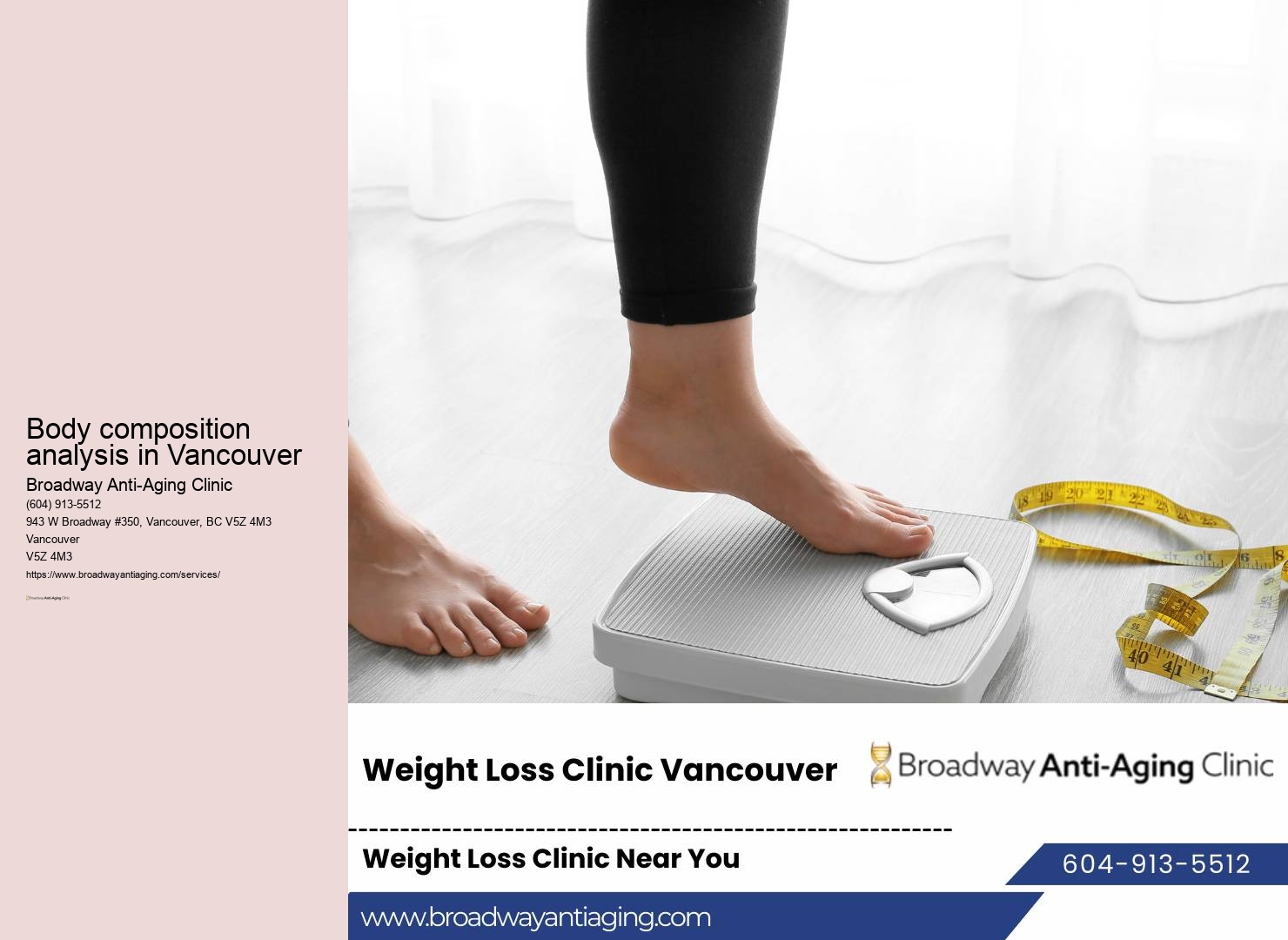 Weight management solutions