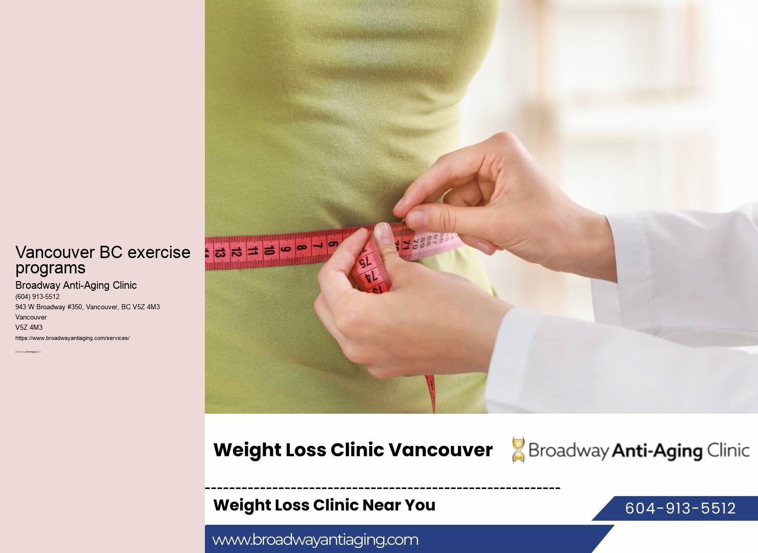 Advanced Body Composition Analysis Vancouver BC