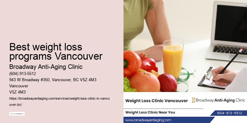 Best weight loss programs Vancouver's leading weight loss experts