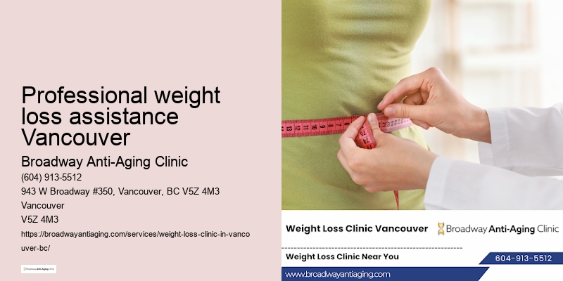 Weight loss monitoring Professional weight loss assistance Vancouver