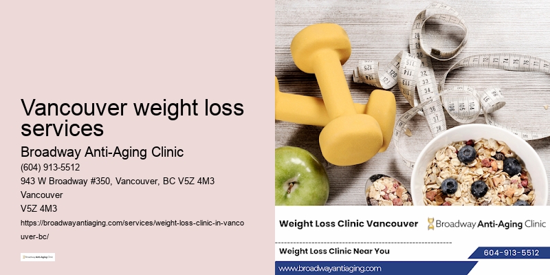 Weight loss nutrition advice Vancouver weight loss services