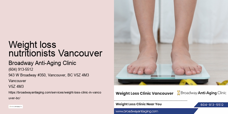 Weight loss nutritionists Vancouver non-surgical weight loss methods