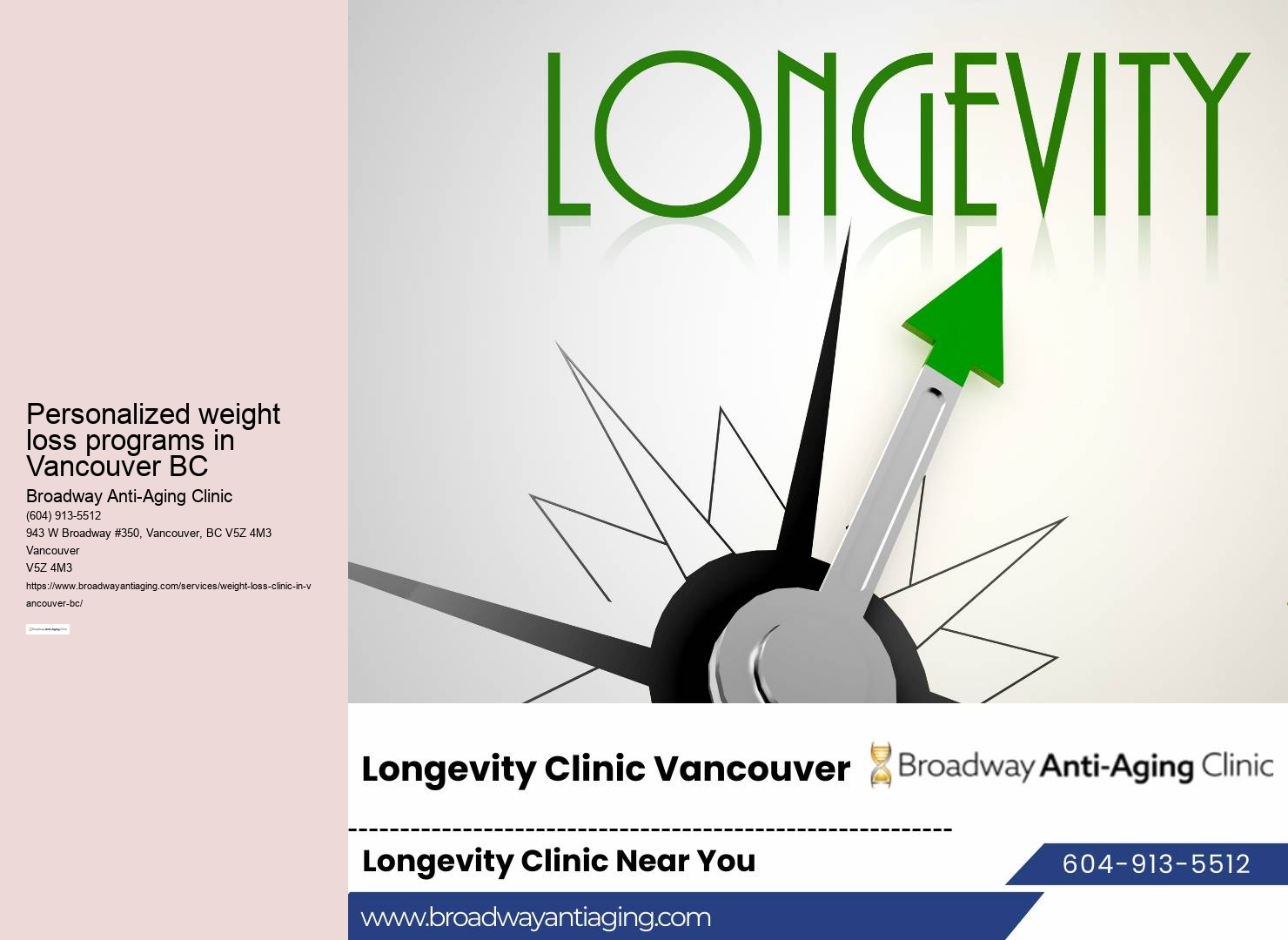 Vancouver's trusted wellness clinic for weight loss