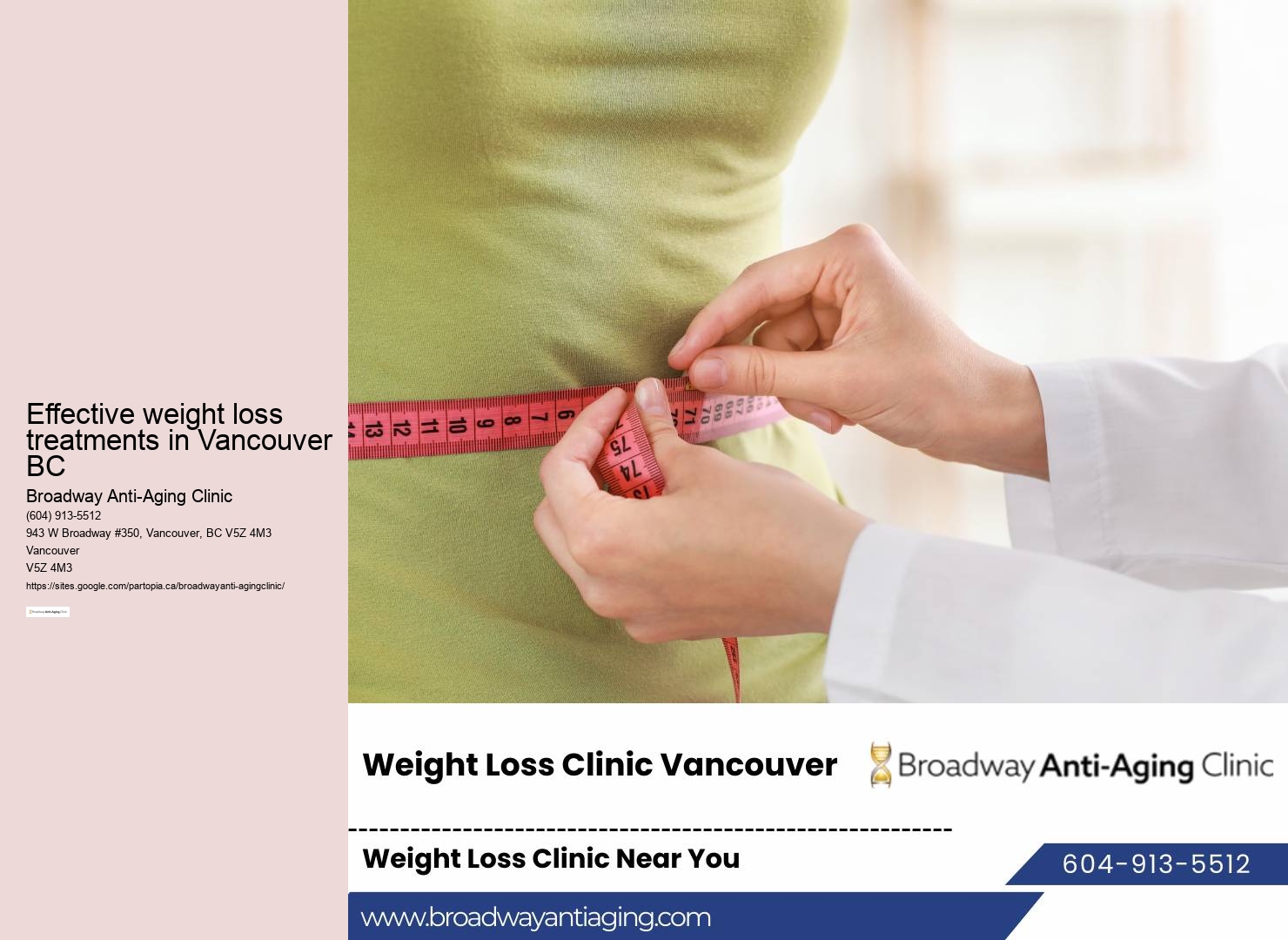 Vancouver's leading weight loss professionals