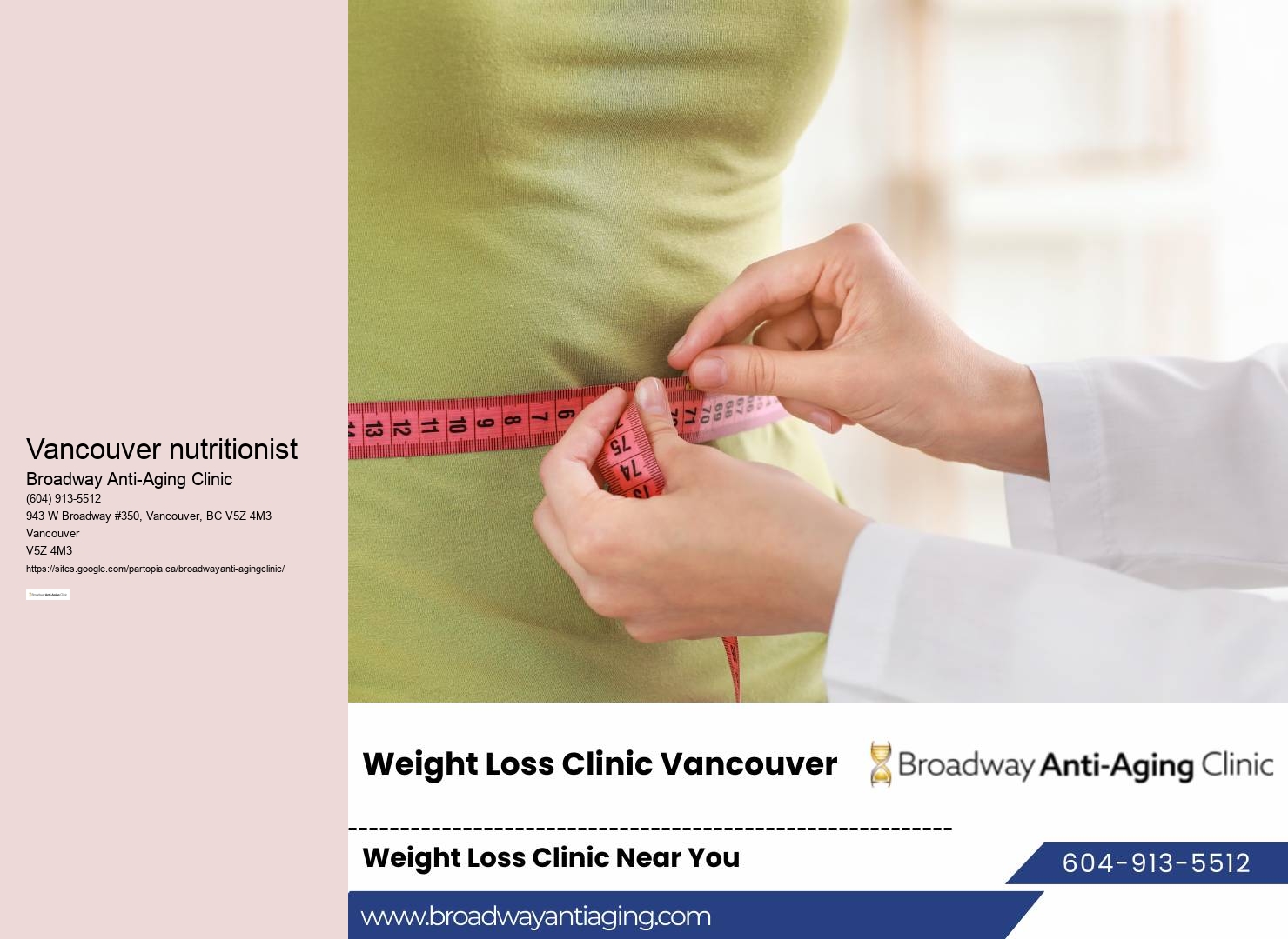 Vancouver's top weight management clinic