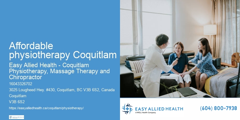 Physiotherapy for muscle strain Affordable physiotherapy Coquitlam