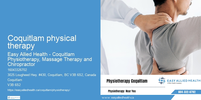 Coquitlam physical therapy physiotherapy for senior wellness
