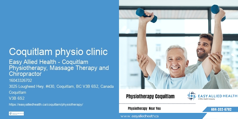 Local physiotherapy clinic Coquitlam physio clinic