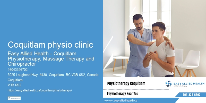 Certified physiotherapist Coquitlam physio clinic