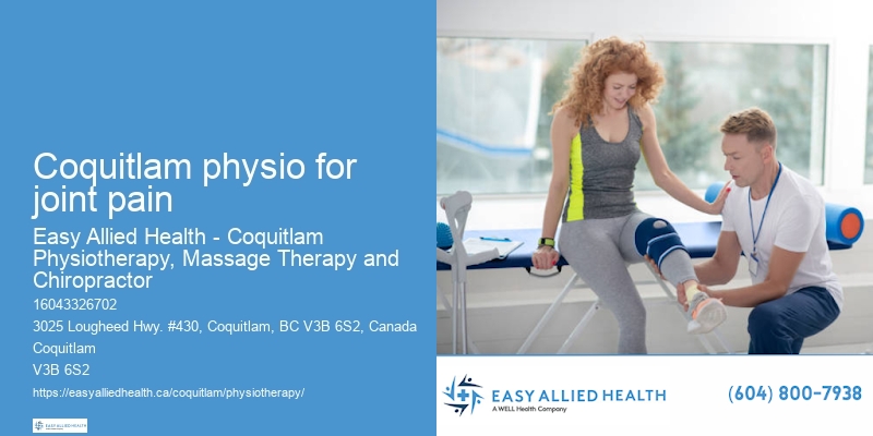 Best knee pain physiotherapy Coquitlam physio for joint pain