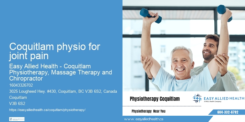 Shoulder pain relief Coquitlam physio for joint pain physiotherapy