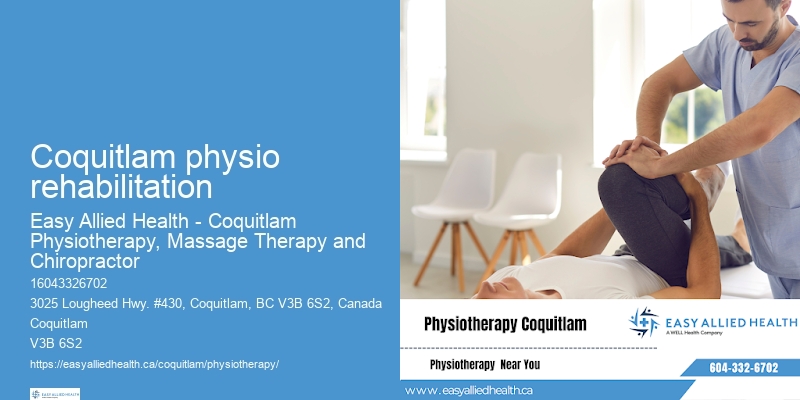 Coquitlam physio rehabilitation physiotherapy for chronic conditions