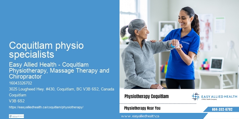 Coquitlam physio specialists physiotherapy for frozen shoulder