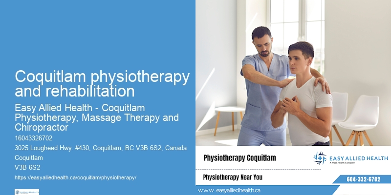 Coquitlam physiotherapy and rehabilitation physical therapy services