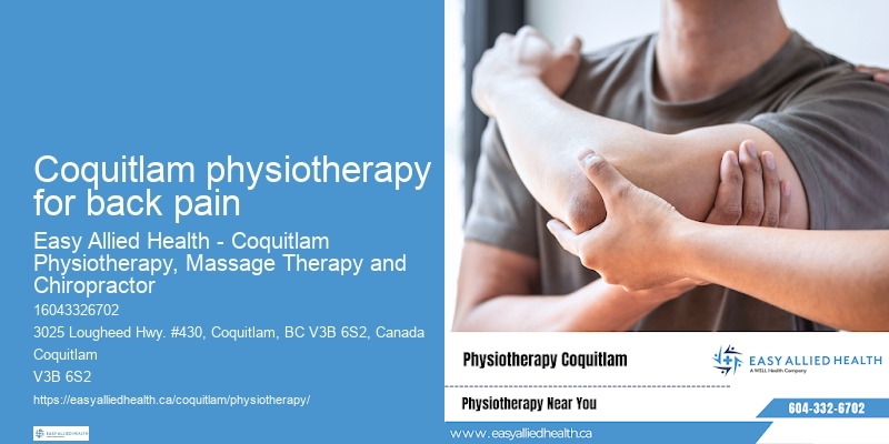 Coquitlam physiotherapy for back pain physiotherapy for developmental delays