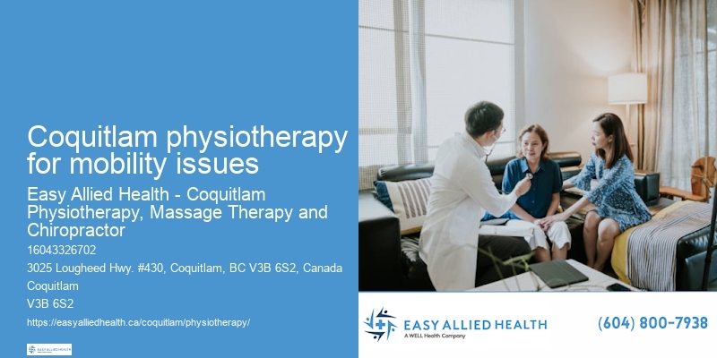 Physiotherapy for tendonitis Coquitlam physiotherapy for mobility issues