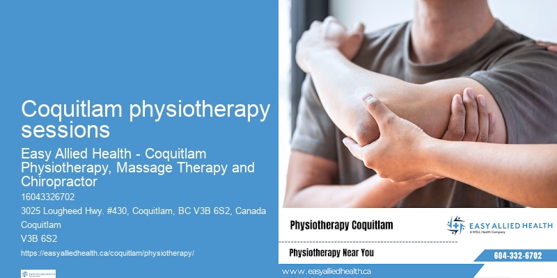 Coquitlam physiotherapy sessions physiotherapy for senior chronic conditions
