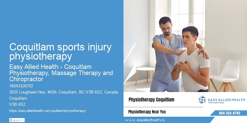 Physiotherapy clinic services Coquitlam sports injury physiotherapy