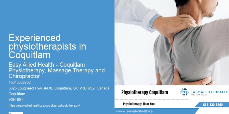 Physiotherapy for back pain Experienced physiotherapists in Coquitlam