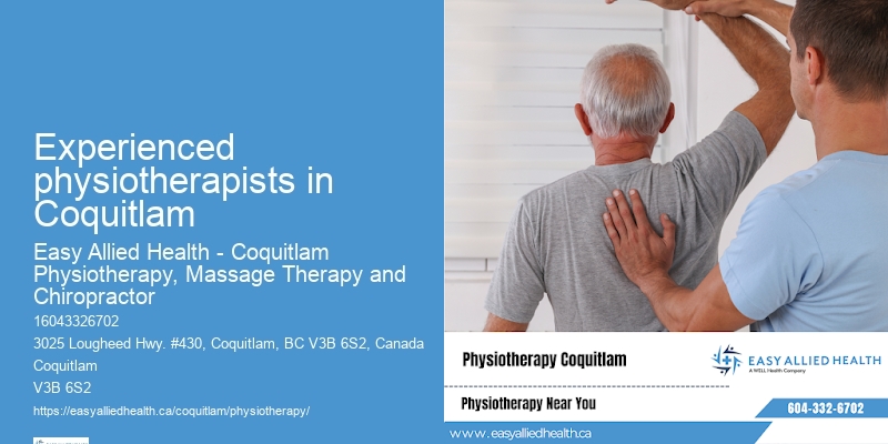 Experienced physiotherapists in Coquitlam physiotherapy for muscle spasms