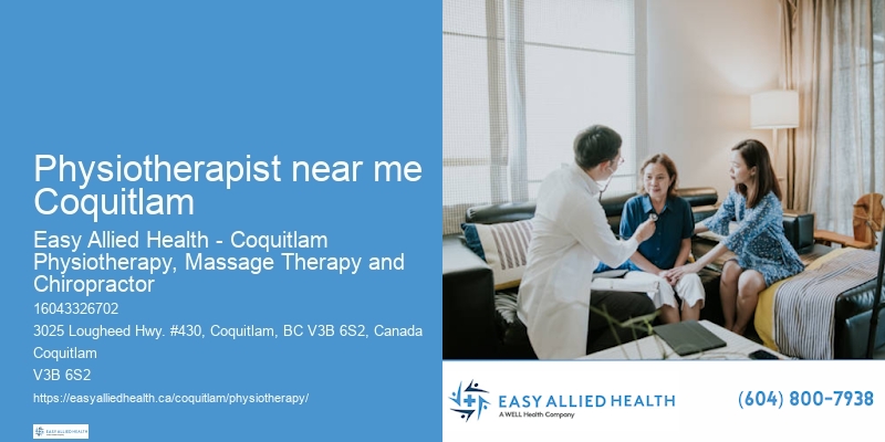 Physiotherapy center Physiotherapist near me Coquitlam