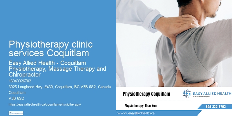 Accident injury physiotherapy Physiotherapy clinic services Coquitlam