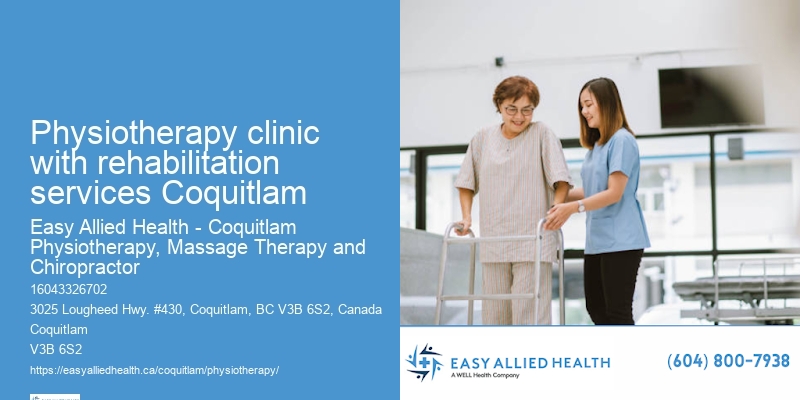Physiotherapy for sports injuries Physiotherapy clinic with rehabilitation services Coquitlam