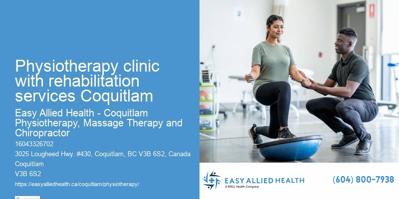 Physiotherapy clinic with rehabilitation services Coquitlam physiotherapy for fibromyalgia