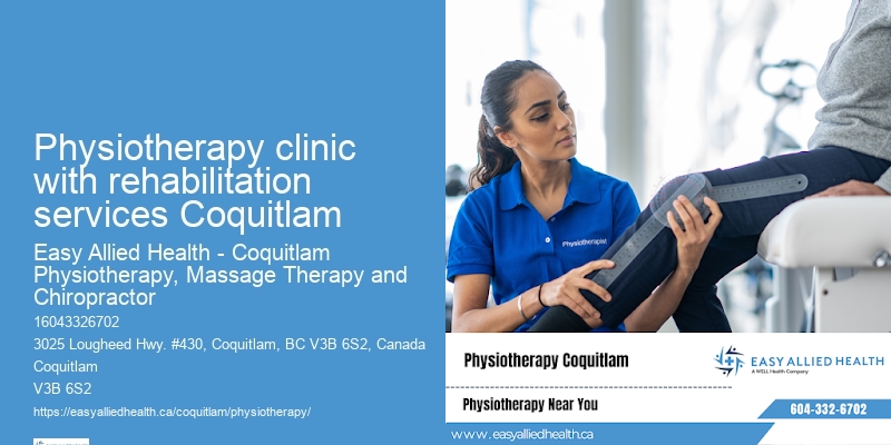 Sciatica pain relief Physiotherapy clinic with rehabilitation services Coquitlam physiotherapy