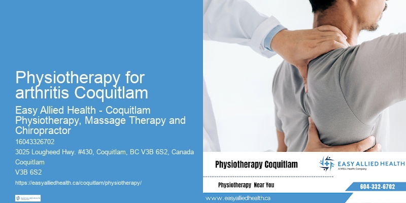 Physiotherapy for arthritis Coquitlam physiotherapy for TMJ