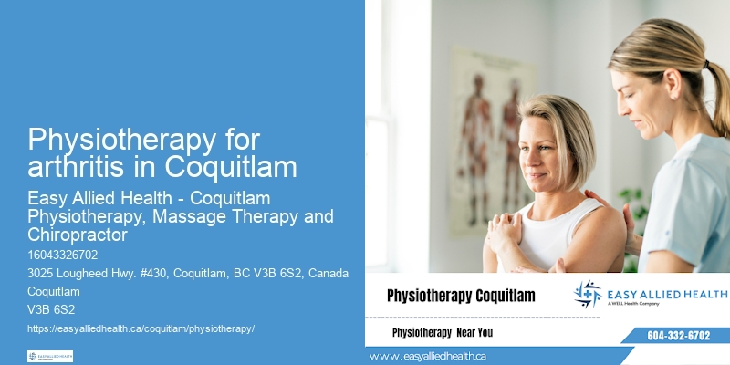 Physiotherapy expert Physiotherapy for arthritis in Coquitlam