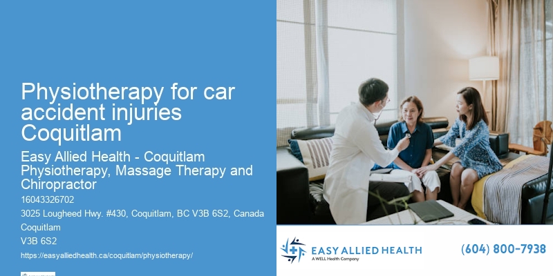 Vestibular rehabilitation physiotherapy Physiotherapy for car accident injuries Coquitlam