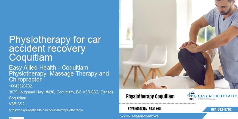 Physiotherapy for car accident recovery Coquitlam physiotherapy