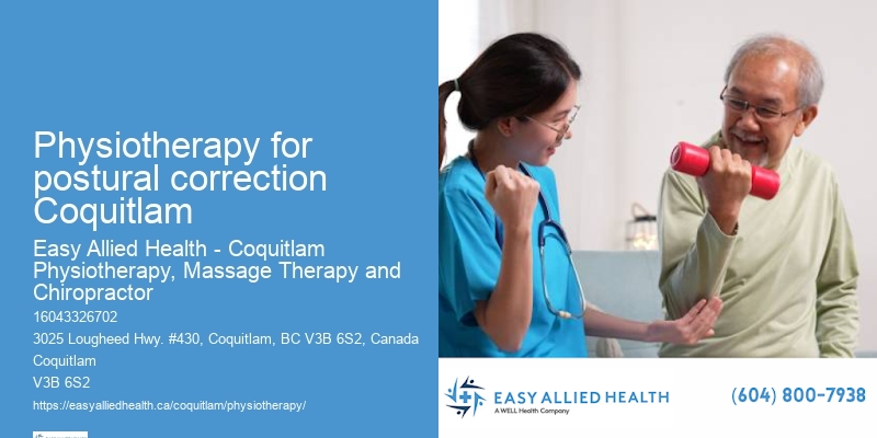 Physiotherapy for seniors in Physiotherapy for postural correction Coquitlam
