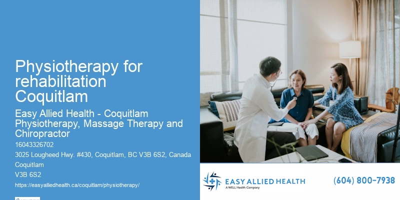 Physiotherapy for rehabilitation Coquitlam physiotherapy for knee pain