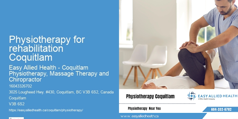 Physiotherapy for posture correction Physiotherapy for rehabilitation Coquitlam