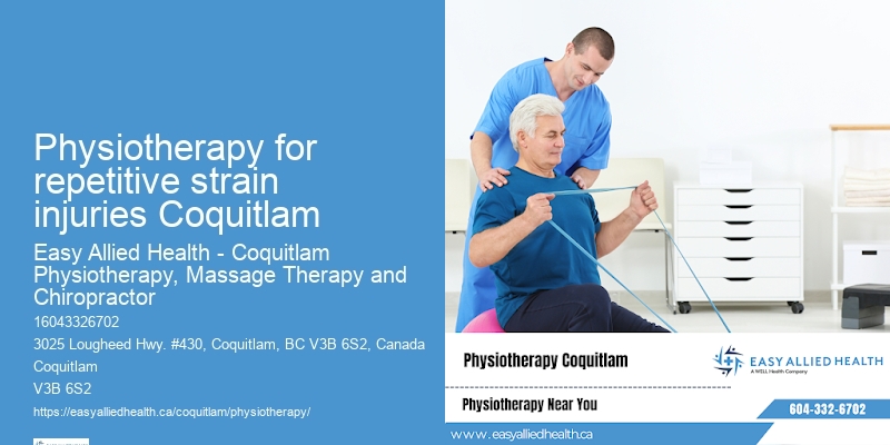 Shoulder pain physiotherapy treatment Physiotherapy for repetitive strain injuries Coquitlam