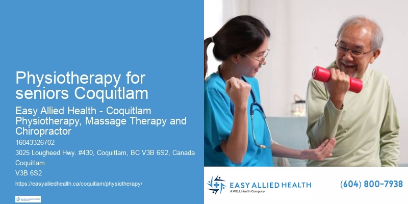 Shoulder pain relief Physiotherapy for seniors Coquitlam physiotherapy