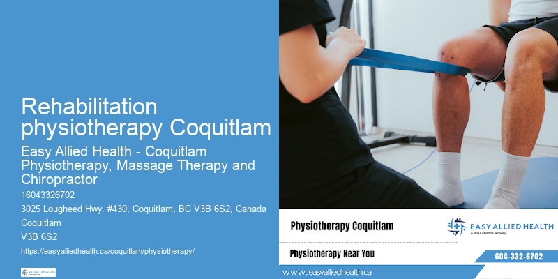 Knee pain relief physiotherapy Rehabilitation physiotherapy Coquitlam