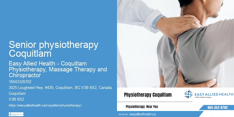 Sciatica specialist physiotherapy Senior physiotherapy Coquitlam