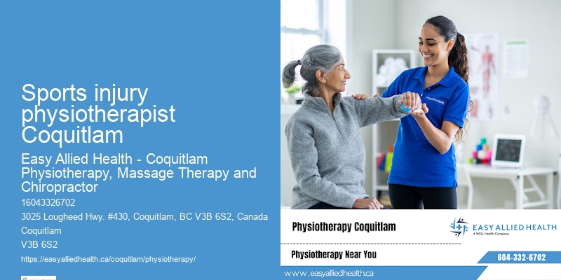 Physiotherapy expert Sports injury physiotherapist Coquitlam