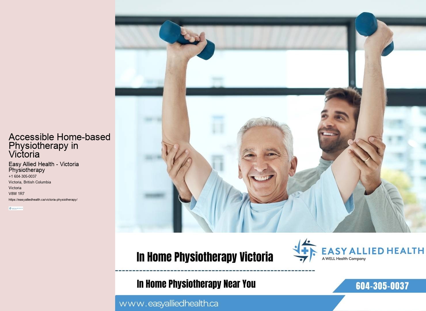 Victoria Home Visit Physiotherapy: Bringing Care to You