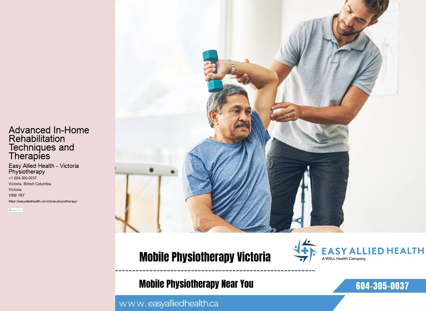 Premier Home-based Physiotherapy Solutions in Victoria