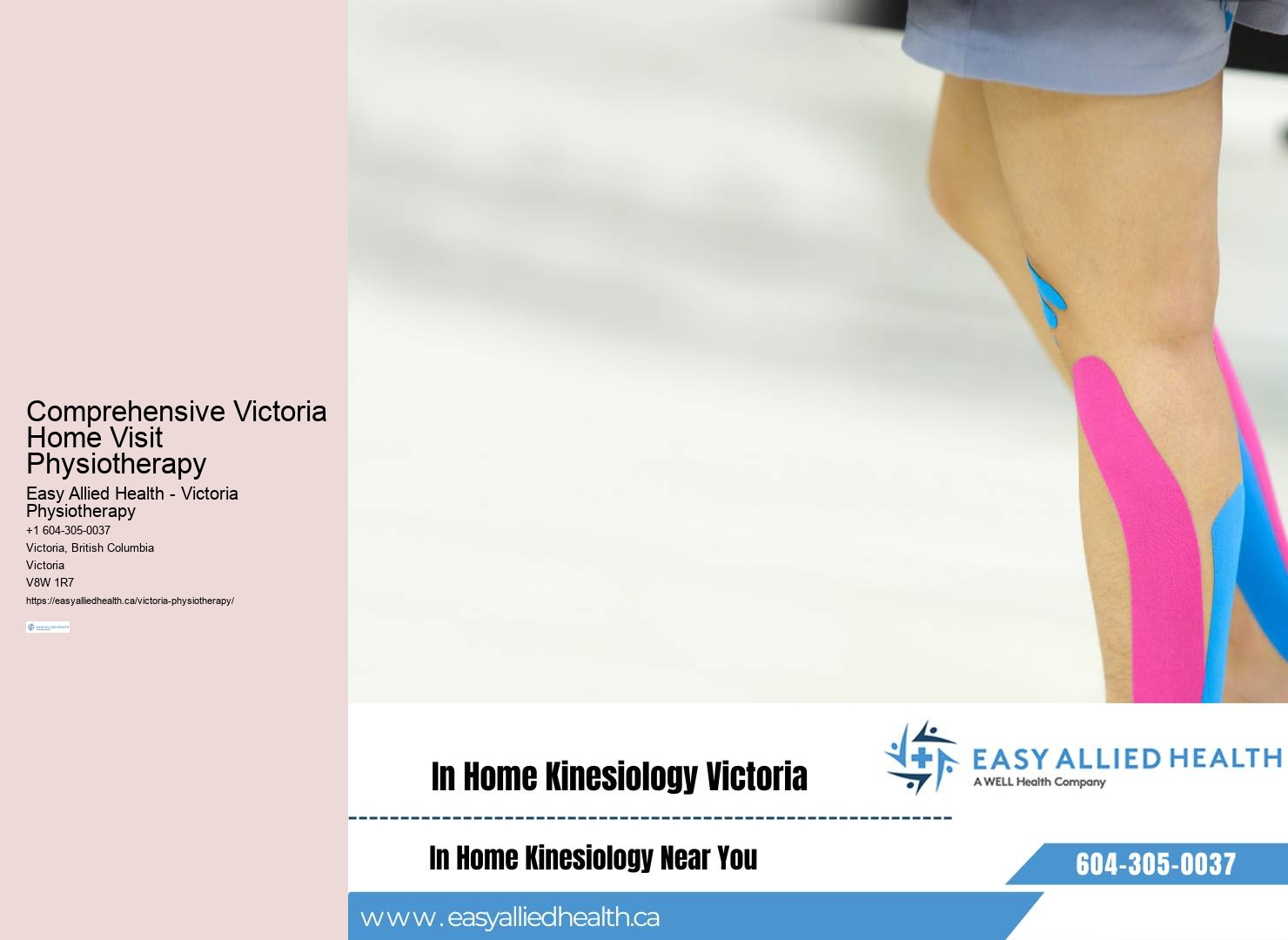Victoria Mobile Physiotherapist: Your Dedicated Healing Companion