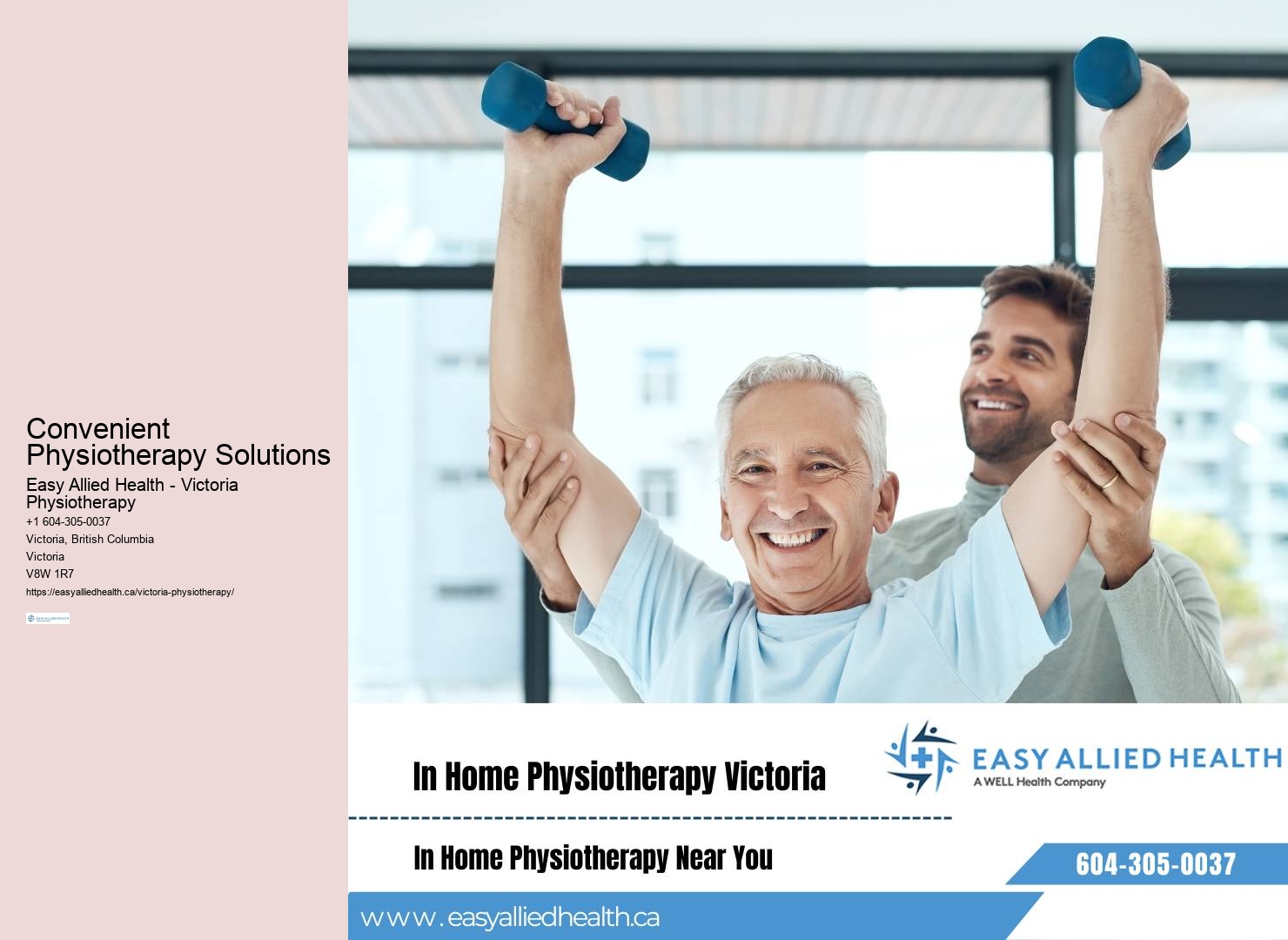 Comfort and Care with Home-based Physiotherapy in Victoria