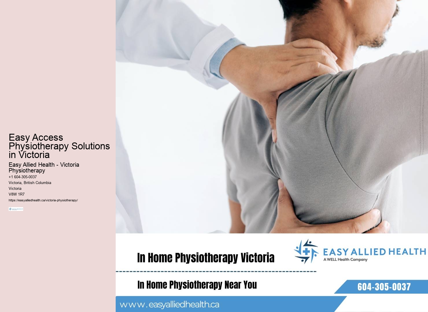 Easy Access Physiotherapy Solutions in Victoria
