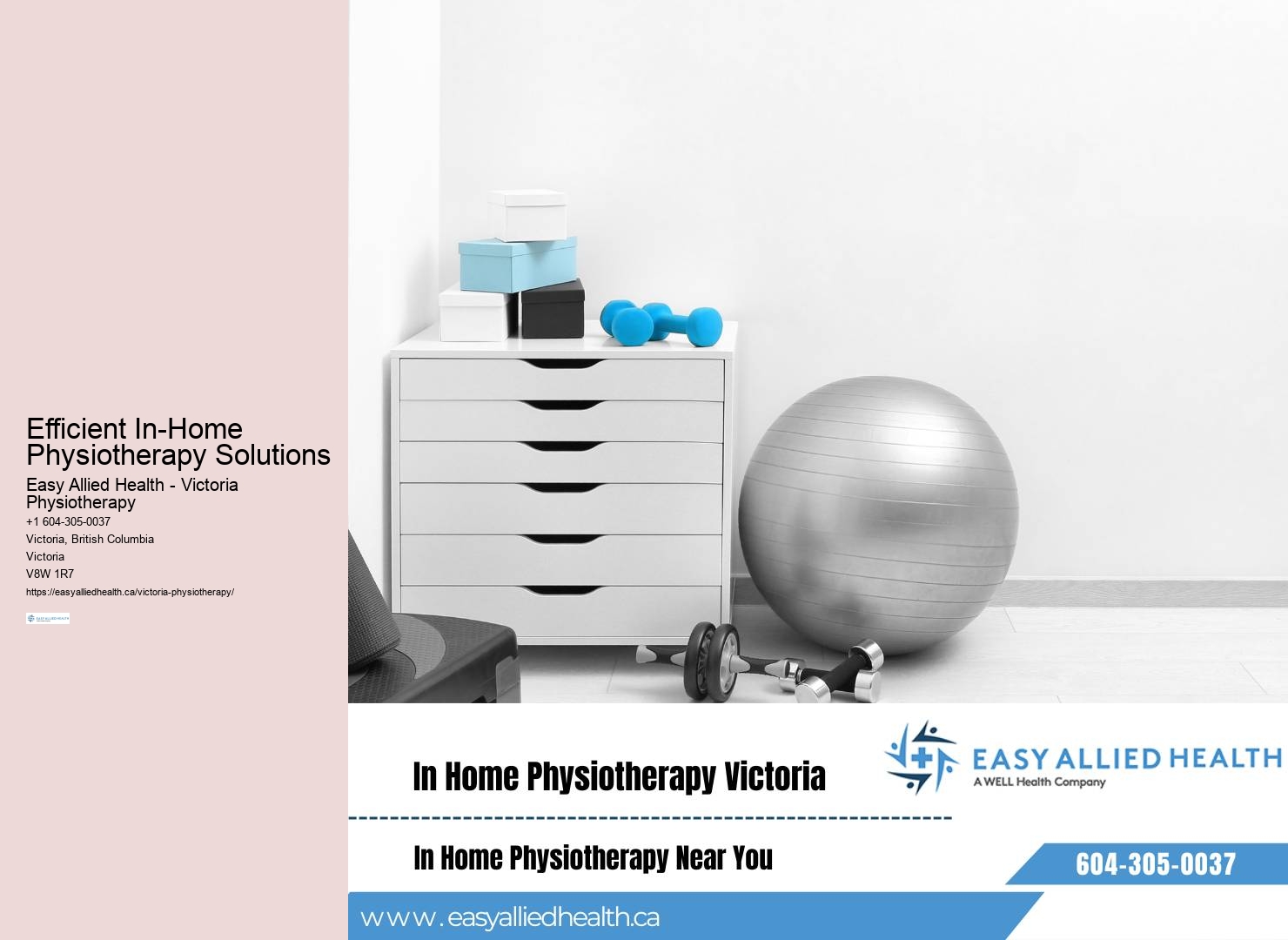 Victoria Physiotherapy at Home: Where Healing Begins