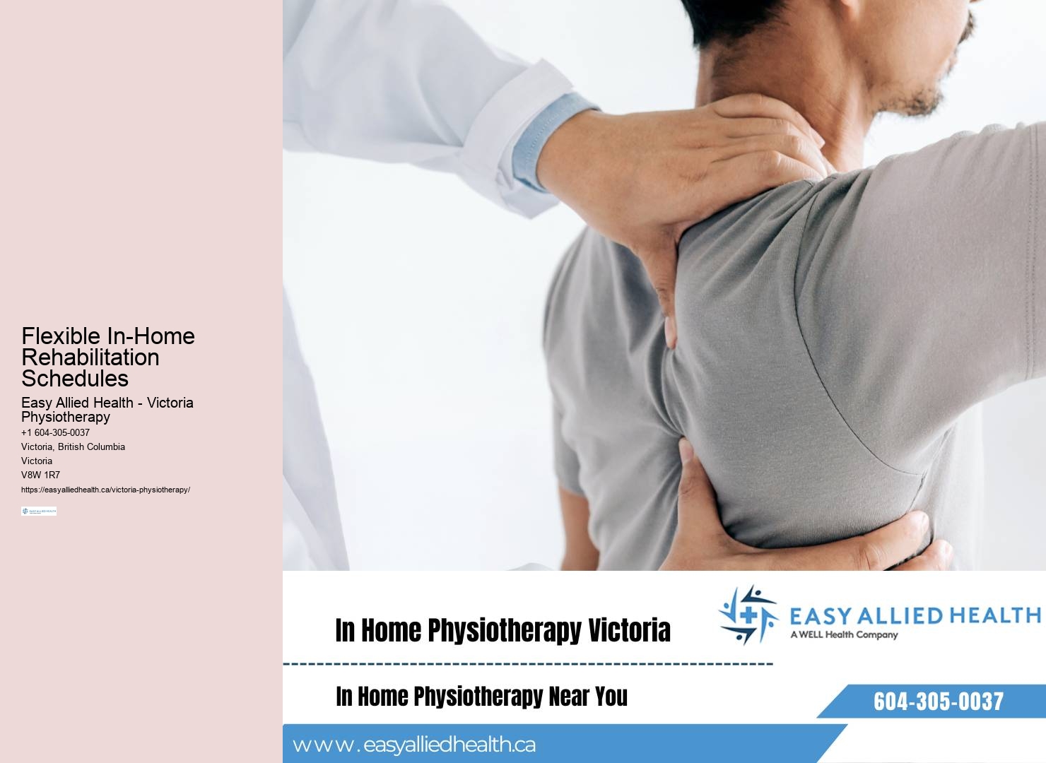 Flexible In-Home Rehabilitation Schedules