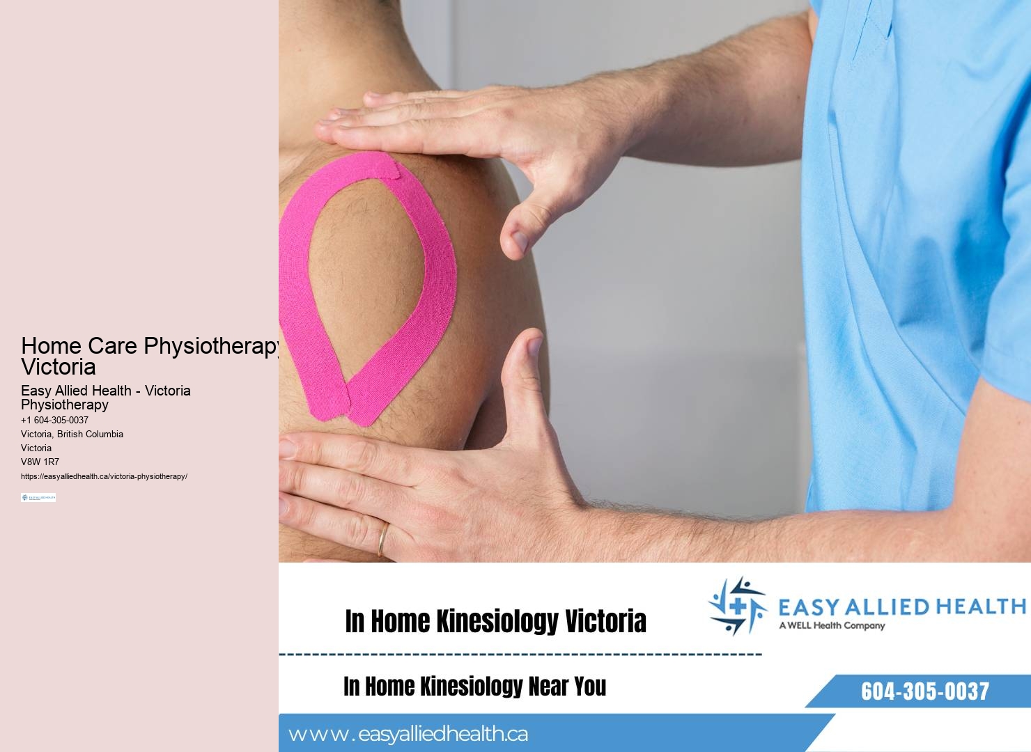Home Care Physiotherapy Victoria: Compassionate Care Where You Are